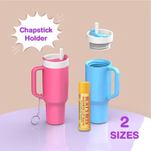 Stanley Tumbler Keychain - Pill Box, Removable Screw Top