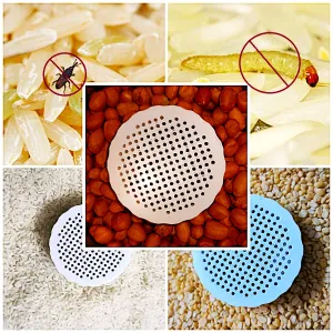 Natural Insect Repellent Container for Rice and Millets