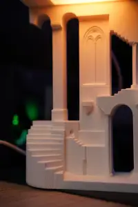 Arcitectual lamp