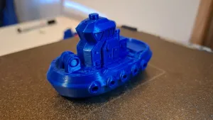 Cute Tugboat Toy STL | Desk Decor | No Supports