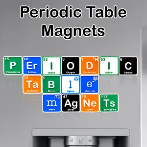 Periodic Table of Elements Magnets - Set of 130 Files!