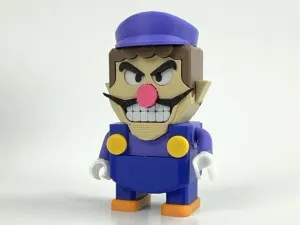 WALUIGI in "LEGOMARIO" style - complete set
