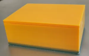 Rectangular Container Box with Flat Lid