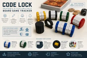 Life Counter - Wound Tracker - Simple Print