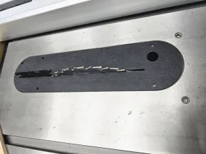 Rigid R4560 Throat Plate
