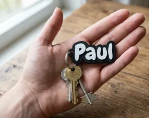 Llavero con nombre Paul