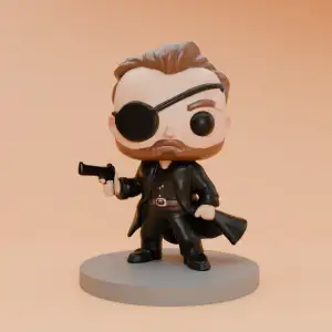 Young Fury Chibi style model