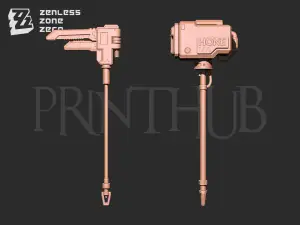 Zenless Zone Zero Koleda belobog wrench and hammer weapon