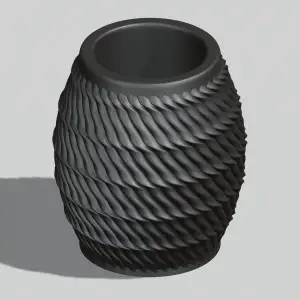 Flower vase/Volume:- 392K/Surface:- 85.6K.