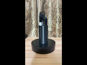 Revolver Cylinder Pen Holder STL File | Unique 3D Printable