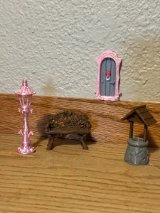 fairy garden lamp post