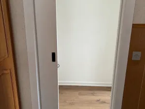 Handle for builtin door