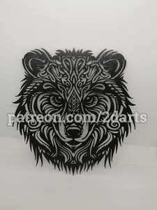 Bear Head Wall Art