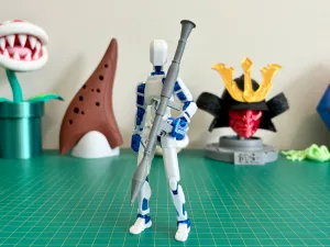 Dummy 13 Rocket Launcher (Print In Place)