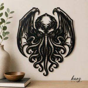 Tentacle Monster Gothic Graphic Wall Art Home Decor