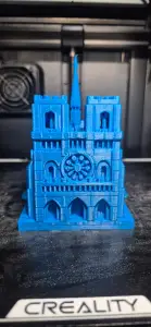 Style bloc cathédrale notre dame de paris