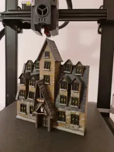 Three broomsticks pub