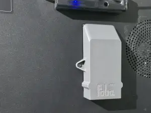 Poop chute with quick mount container for K2 Pro