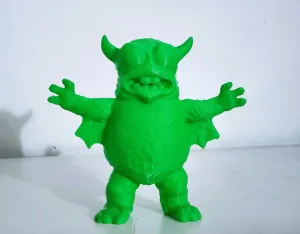 Green Dragon - vintage Japan toy figure