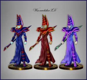 Dark Magician figure - yu-gi-oh!