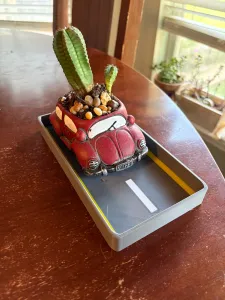 Highway Planter Dish / Model Car Display