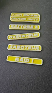 Star Wars Unlimited Keyword Tokens