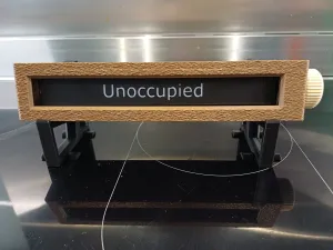 Hot Desk Nameplate