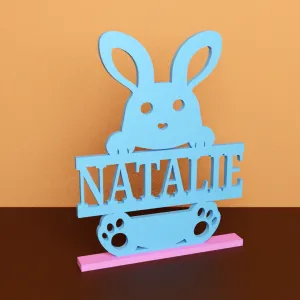 Easter Bunny Name Decoration (NATALIE)