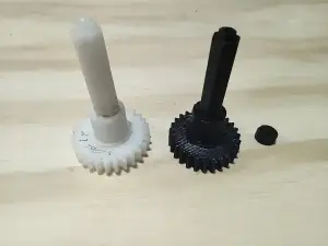 Drive Gear & Hex Axle for Spin Master All-Terrain Batmobile