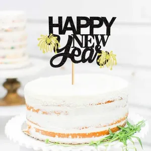 topper cake new year 3 designs