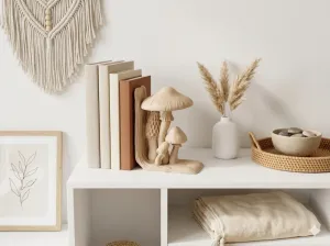 Bookend "Forest Mushrooms"