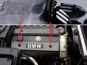 Cap de couverture du moteur pour moteurs BMW M50 M52 M54