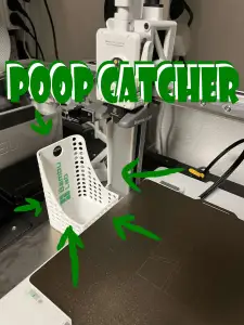 TOP Bambulab A1 large poop catcher