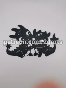 Baby Dragons Wall Art