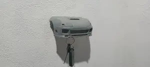 NFS Supra Key Holder - Wall Mounted JDM Decor: Easy Print &