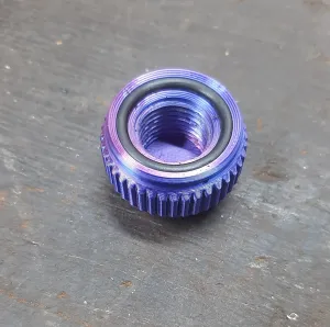 O ring silicone tube cap