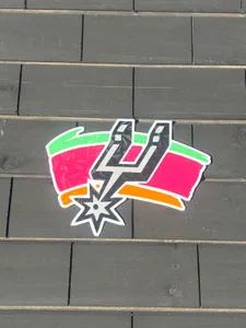 San Antonio Spurs Multicolor Logo