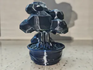 Cascade Bonsai - With Hollow pot to fit light