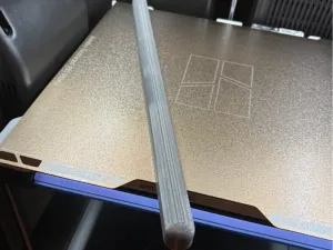 Cover rail with end