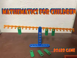 Board game to practice mathematics for children