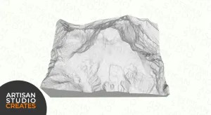 Dhaulagiri Nepal STL File | 3D Topographic Model