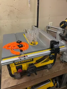 Feather board for table saw and router table
