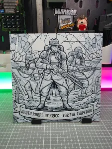 Death Korps of Krieg - Hueforge - Black and White