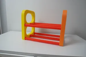 Toddler shoe rack