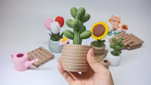 【春日毛线花园】仙人掌