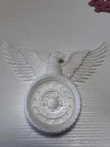 Motorcycle themed emblem