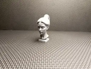 Graceful Muse – Elegant Female Bust Statue