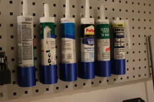 Pegboard Board Halter Kartuschen für Silikon / Dichtstoffe