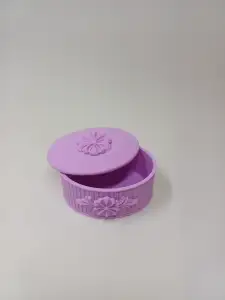 jewelry box stl, decorative storage box with lid