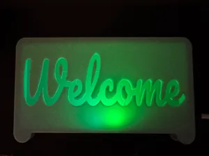 Welcome Sign (LED)